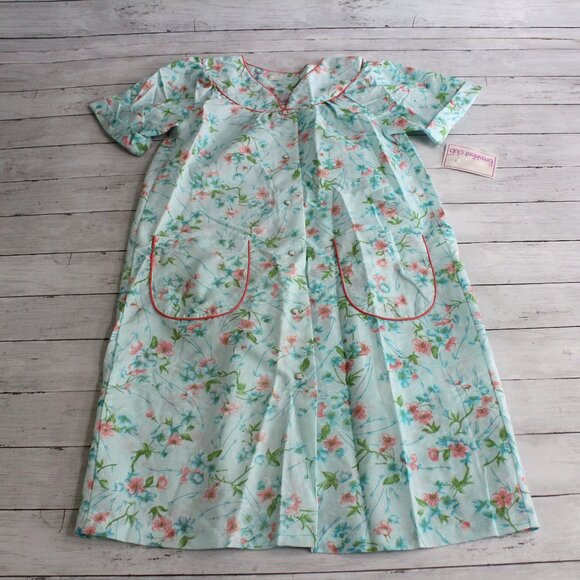 The Breakfast Club Women's Vintage Housecoat Size M 14 16 Dress Robe - Picture 1 of 7